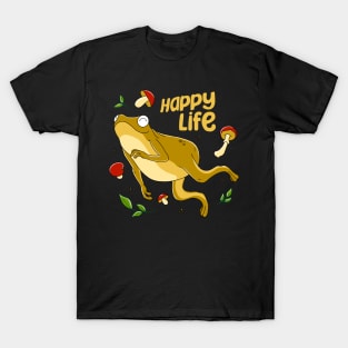 Frog Happy Life T-Shirt